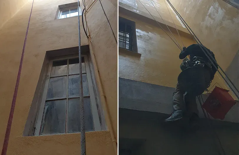 travaux accès difficile