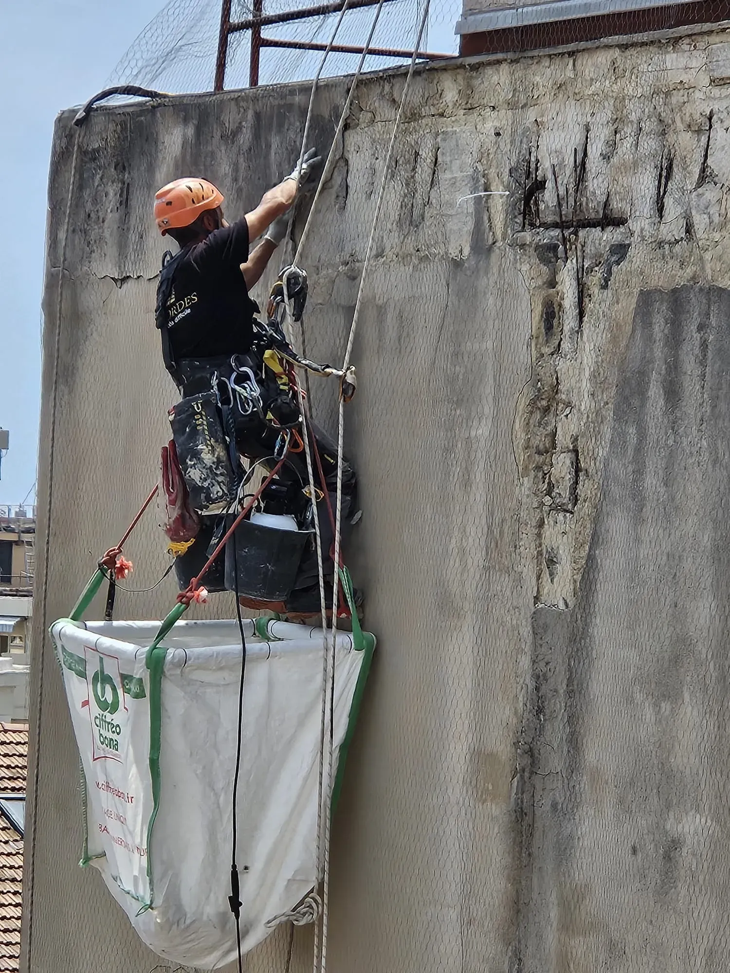 Sécurisation de façades